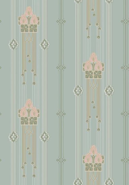 ورق جدران ألا تايدرز هاوس سيلفيا - ازرق فاتح