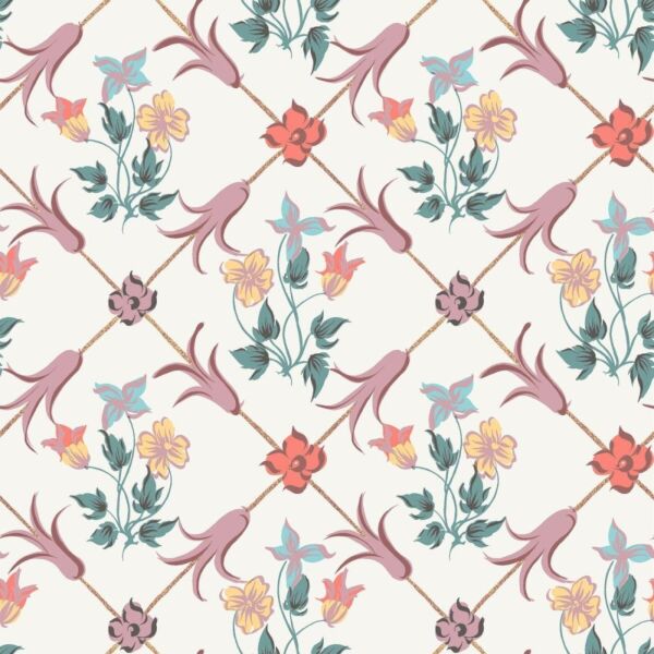 ورق جدران آنو لودفيغ - ابيض