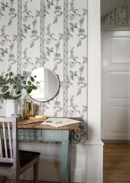 ورق جدران آنو جورجينا - ابيض