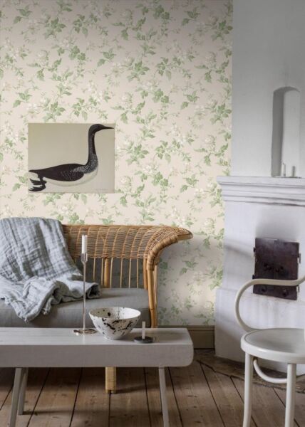 ورق جدران آنو انيتا - ابيض