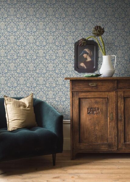 ورق جدران آنو ايمآنويل - ازرق