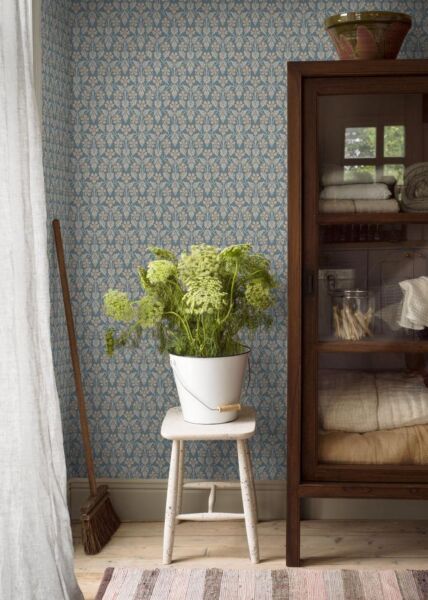 ورق جدران آنو البرتو - ازرق