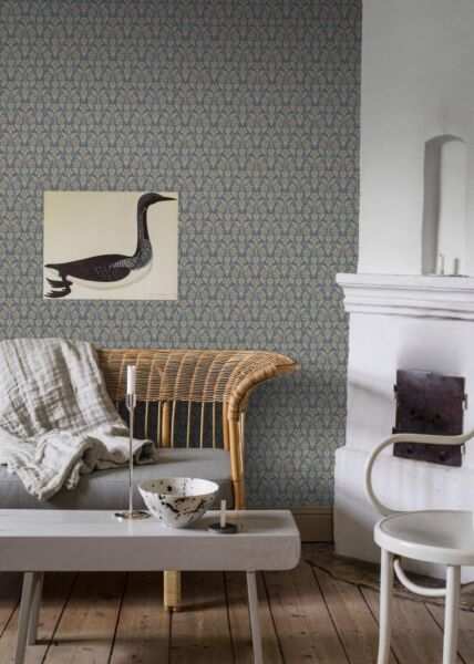 ورق جدران آنو البرتو - ازرق