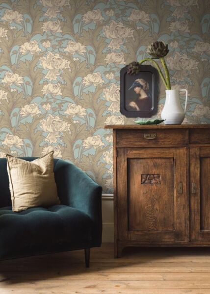 ورق جدران آنو اديلينا - ازرق