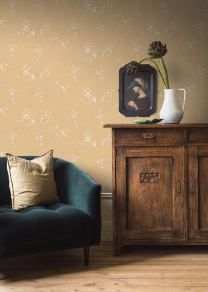 ورق جدران آنو فالنتينا - اصفر