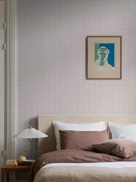 ورق جدران ادورن فابيان - ابيض