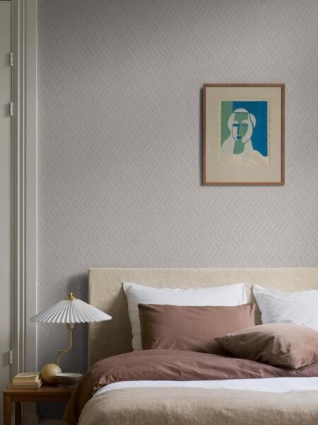 ورق جدران ادورن فيرونيكا - رمادي فاتح