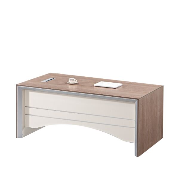 مكتب رودار - 160 سم - بني وكريمي