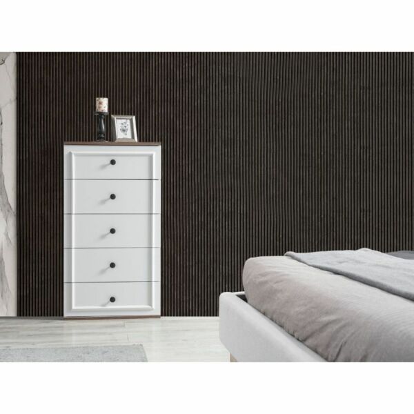 طقم غرفة نوم ريتا 6 قطع - ابيض