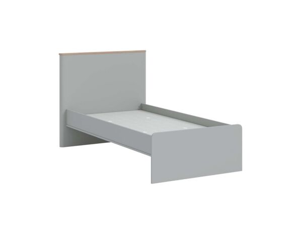 سرير بونو أطفال 120×200 سم رمادي