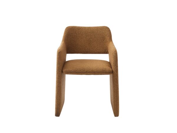 كرسي طعام بوكلوفت - بني