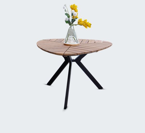 طاولة خارجية كليفر - بني