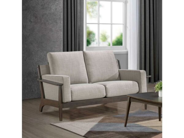 كنبة ثنائية جيولما - رمادي