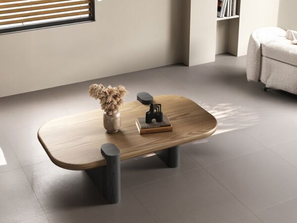 طاولة قهوة كولد - بني واسود