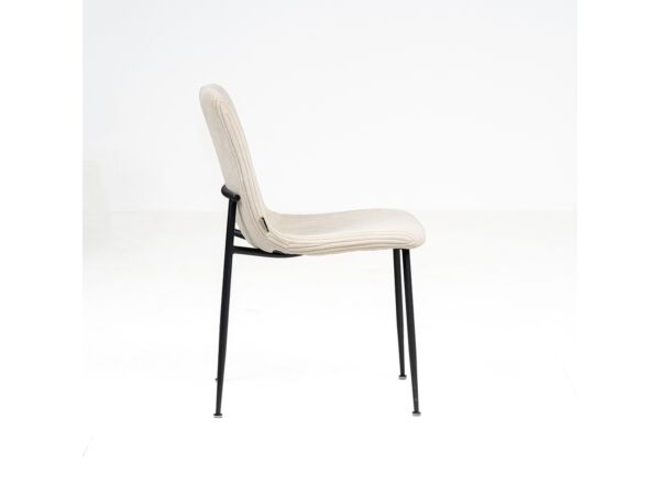 كرسي طعام كروستا - كريمي
