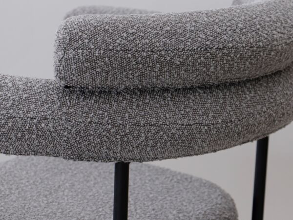 كرسي مفرد سوفيا - رمادي