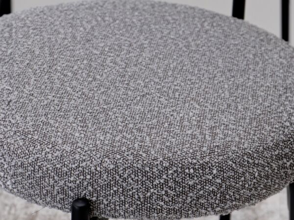 كرسي طعام اينيس - رمادي