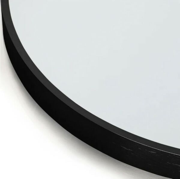مرآة جدارية لولي - أسود
