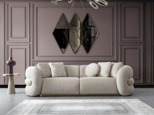 كنب ثلاثي روسا أيلين