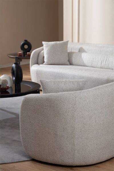 كنب رباعي سوهو - بيج