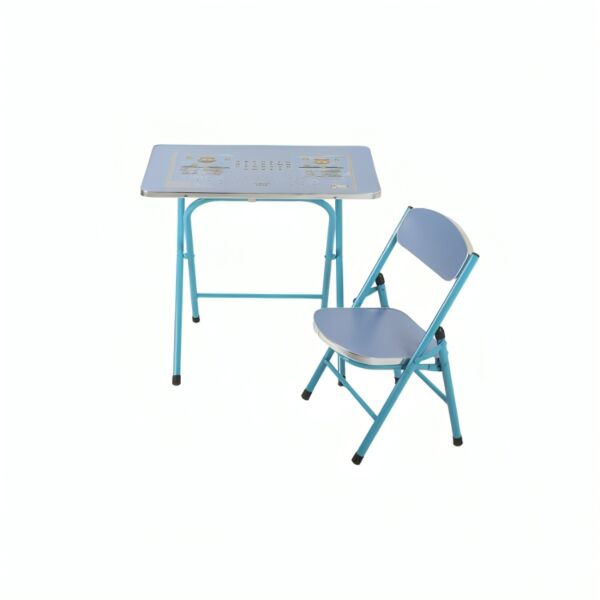 طاولة دراسية مع كرسي بارنا - ازرق