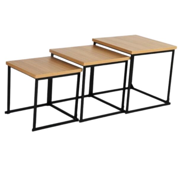 طقم طاولات خدمة متداخلة باسكت
