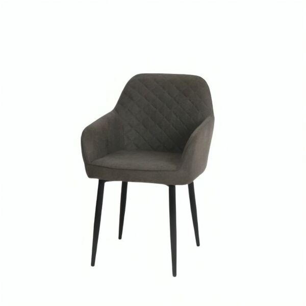 كرسي طاولة طعام كينزو - رمادي غامق