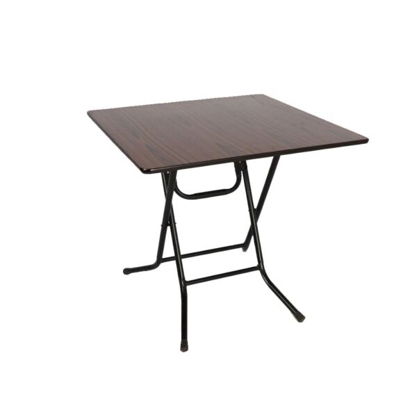 طاولة طعام قابلة للطي ماك - بني واسود