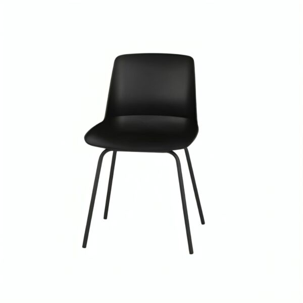 كرسي طعام توالي - اسود