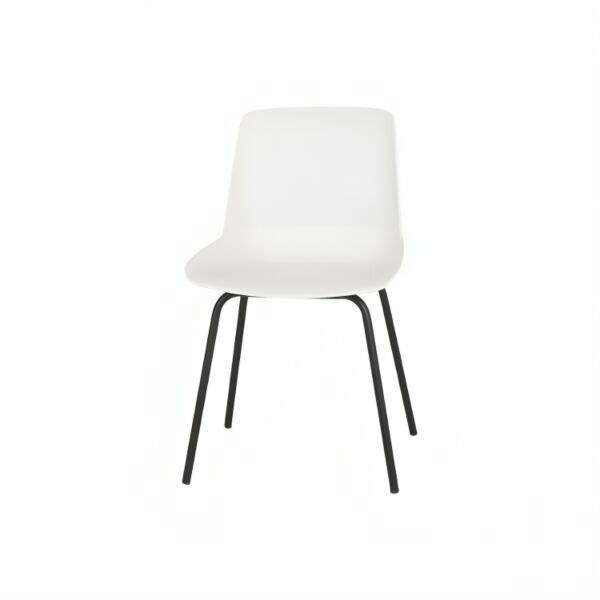 كرسي طعام توالي - ابيض