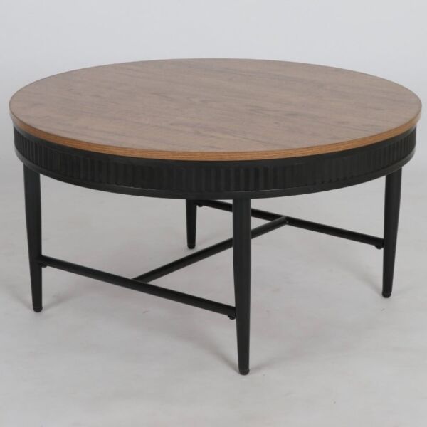 طاولة قهوة شارك - بني واسود