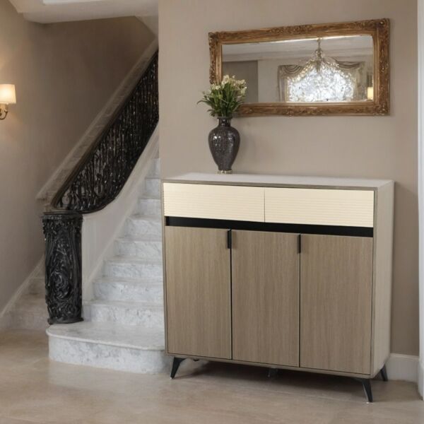 خزانة احذية روكيا - رمادي