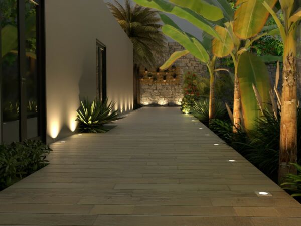 كشاف ارضي مربع نمسل اسود