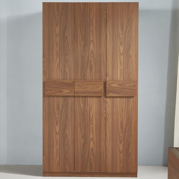 دولاب ملابس 3 ابواب مارجو - بني غامق