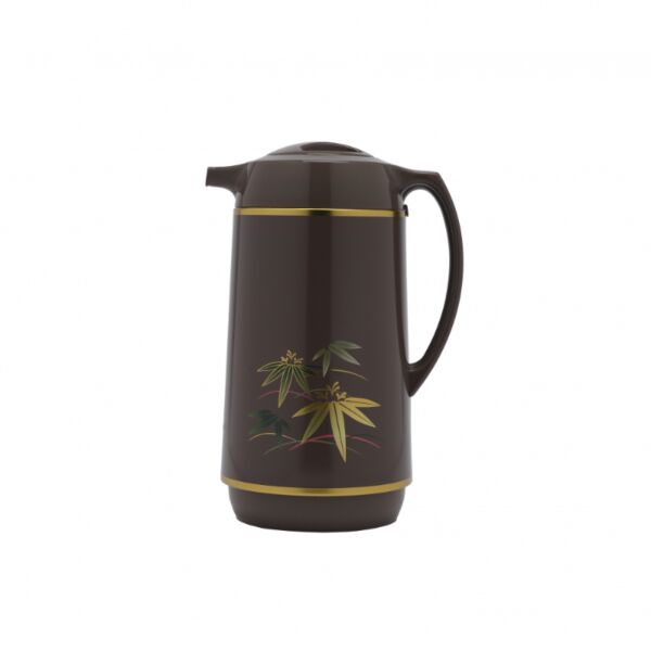 ترمس ياباني ياغي 1 لتر - بني ومتعدد الالوان