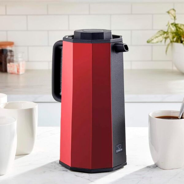 ترمس شاي وقهوة فيولا 1 لتر - احمر