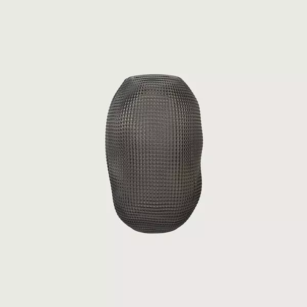 فازة زجاجية كاترينا - اسود