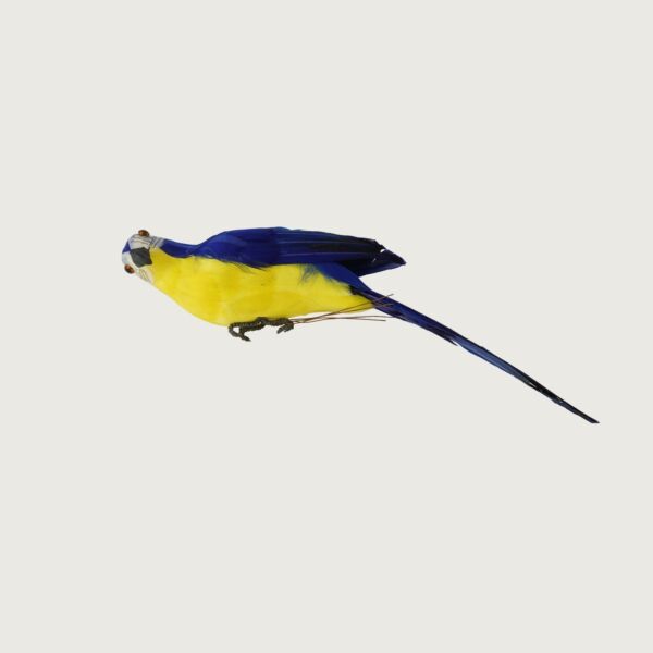 مجسم ديكور مميز ببغاء - ازرق - 12 قطعة