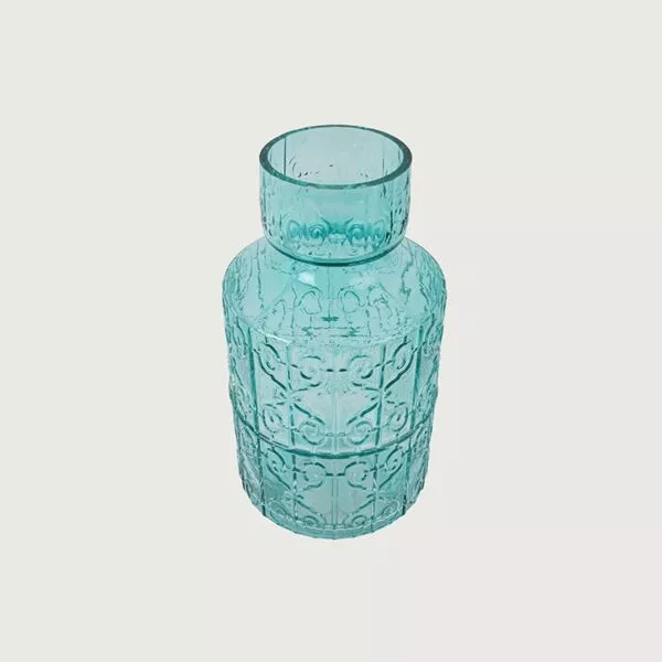 فازة زجاج دازل - اخضر