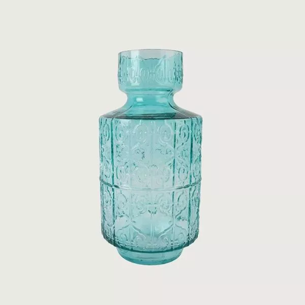 فازة زجاج دازل - اخضر