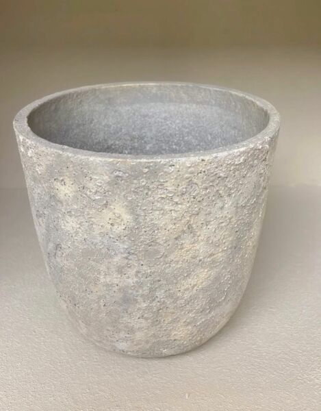 مزهرية ايلا - رمادي فاتح