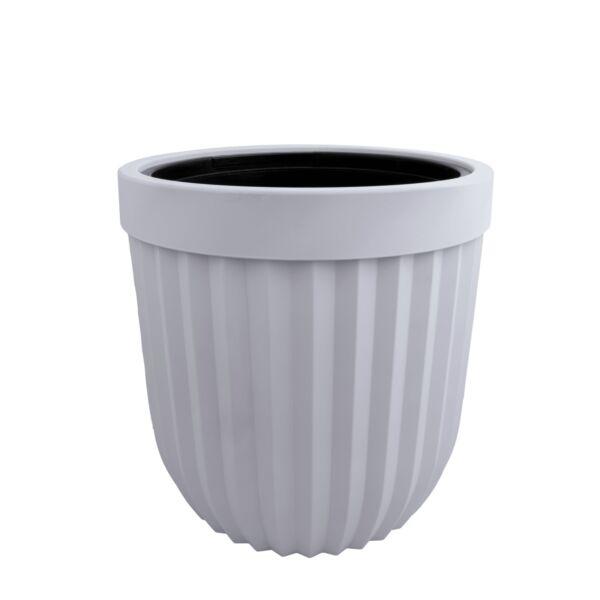 مركن زرع مقلم - أبيض