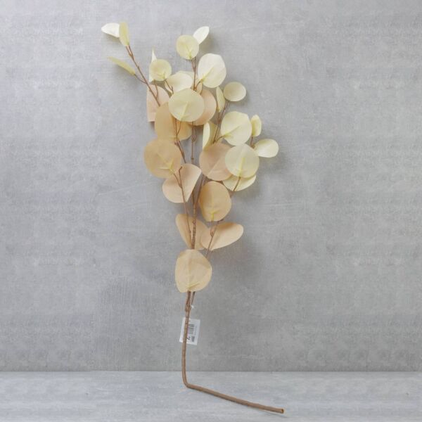 غصن كليبتوس صناعي - بيج - 12 قطعة