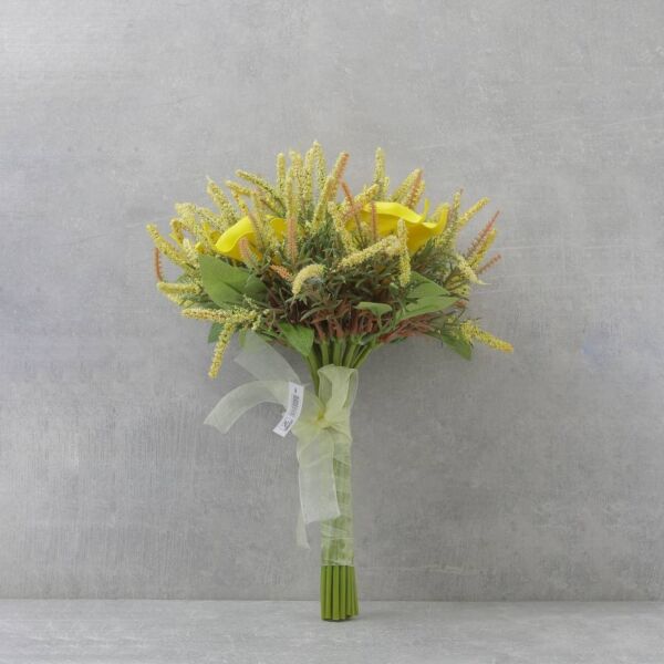 مسكة الكالا باللون الاصفر