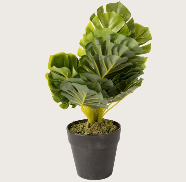 شجر صناعي مخططة بمركن