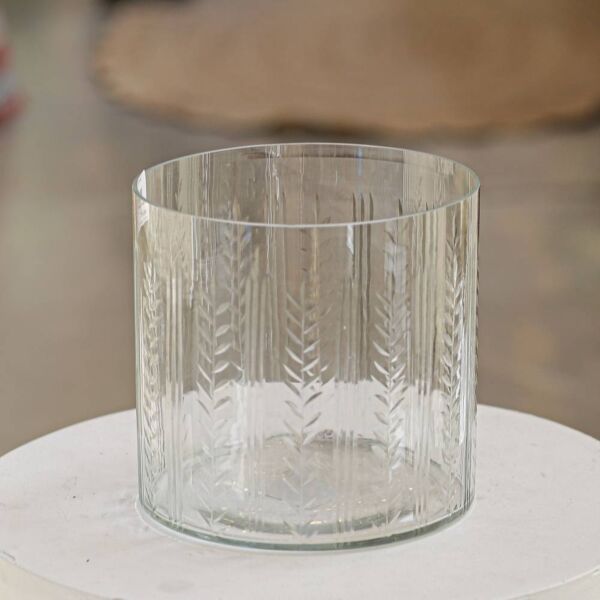 فازة زجاجية ديكوريشن - شفاف