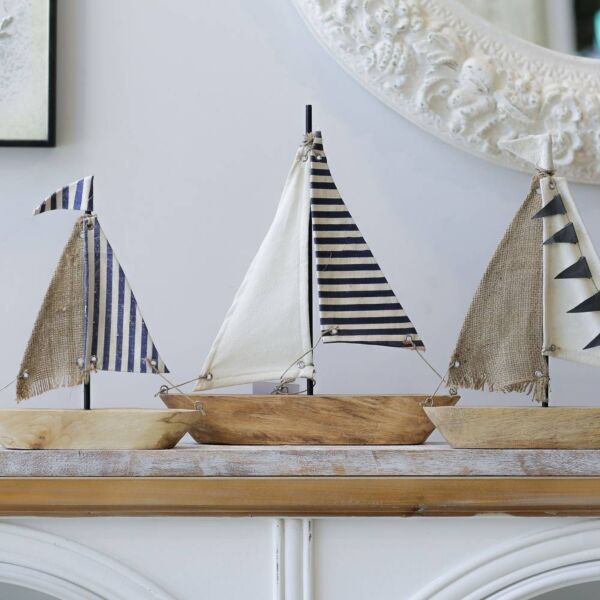 تحفة ديكور قوارب شراعية
