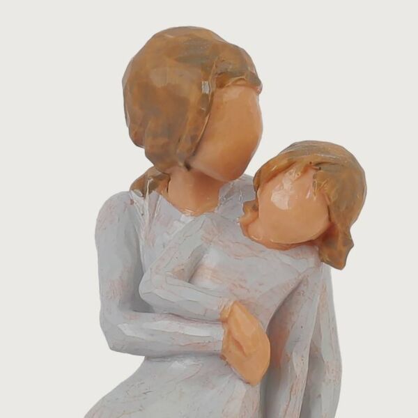 تحفة شكل الأم وابنتها