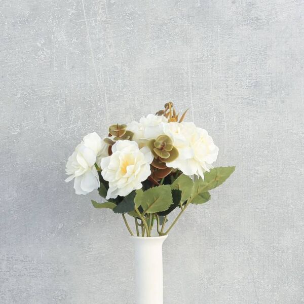 ورود صناعية - سكري - 12 قطعة