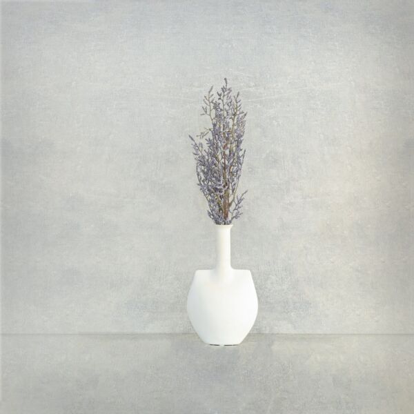 فرع نبتة شيح مكنسي - وردي - 12 قطعة